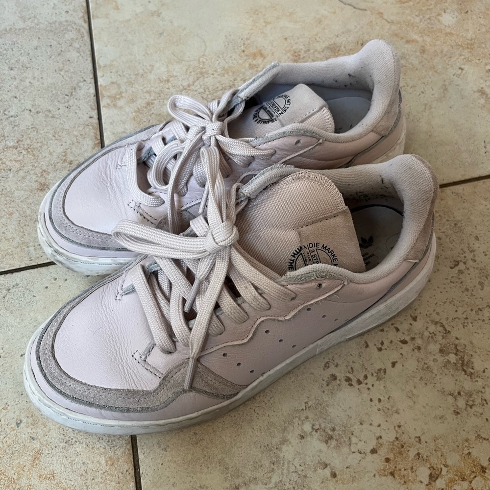 Adidas sneakers.
